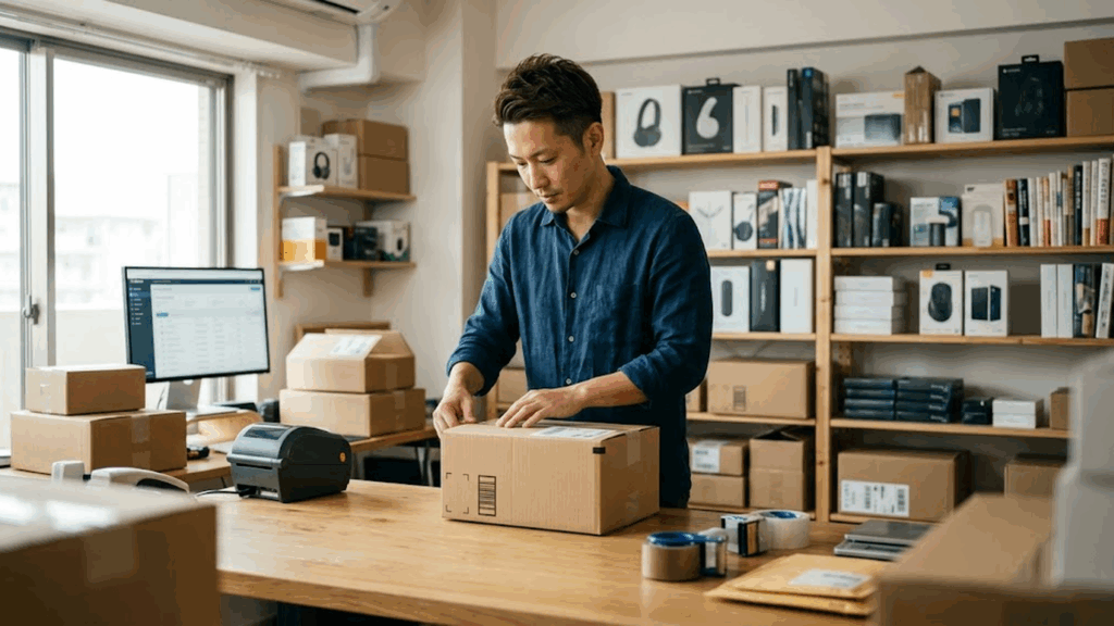 売上の最大化を目指す商品出品と、FBA活用による業務効率化
